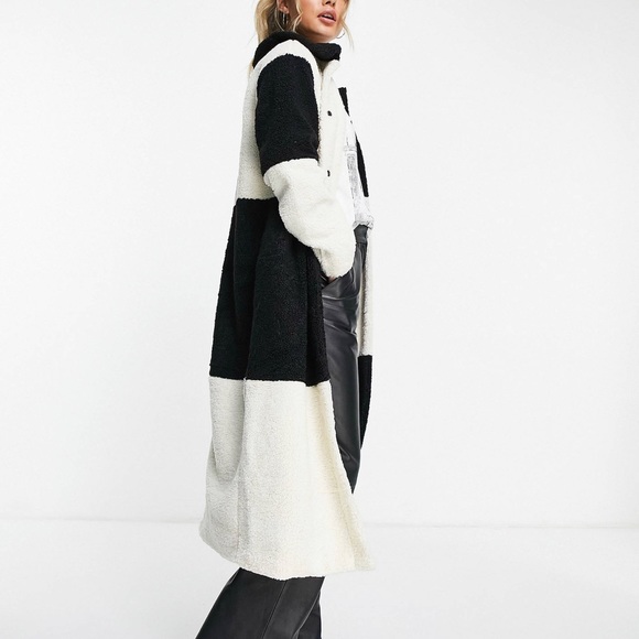 Color block coat - Picture 4 of 10